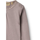 Wheat Dusty Purple Rib Body L/S Lotta