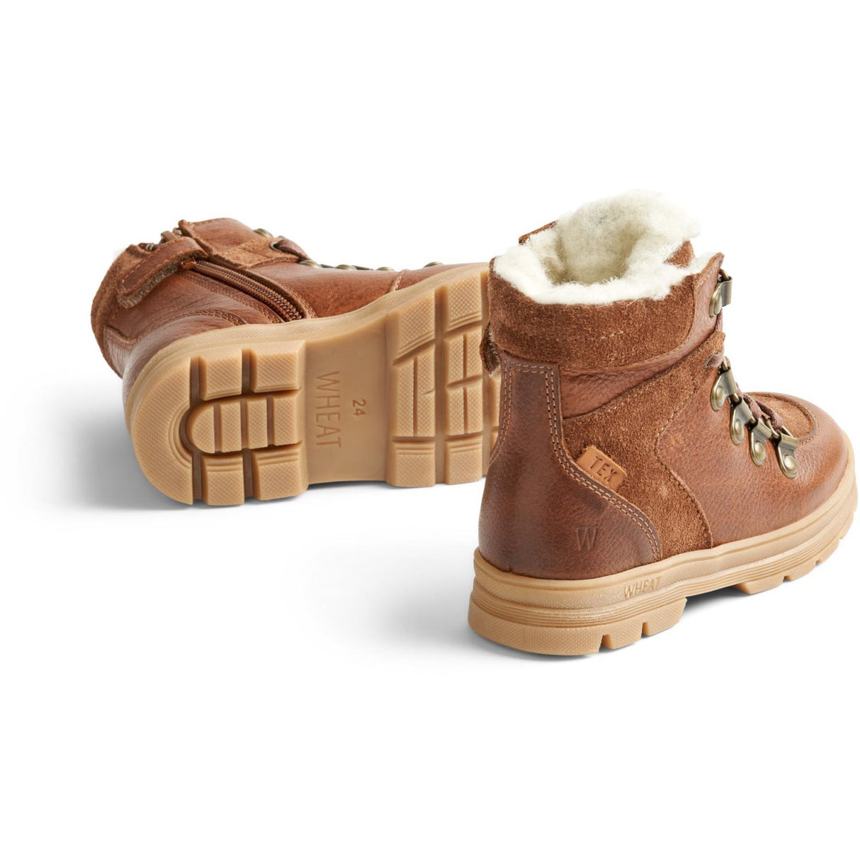 Wheat Vinterstøvler Toni Tex Hiker Cognac