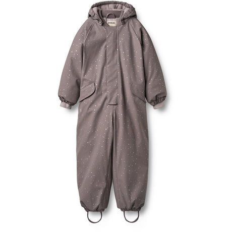 Wheat Purple Stone Stars Vinterdress Ludo