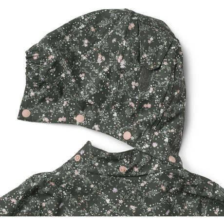 Wheat Forest Lake Checked Flowers Regntøy Ollo Jakke