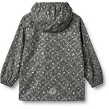 Wheat Forest Lake Checked Flowers Regntøy Ollo Jakke