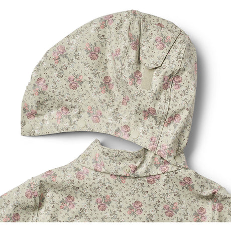 Wheat Slightly Green Flowers Regntøy Ollo Jakke