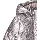 Wheat Silver Flower Meadow Puffer Jakke Eli