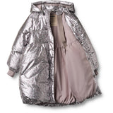 Wheat Silver Flower Meadow Puffer Frakk Luna