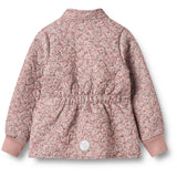 Wheat Soft Lavender Flowers Thermo Jakke Thilde