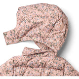 Wheat Rose Powder Flowers Puffer Frakk Yrsa