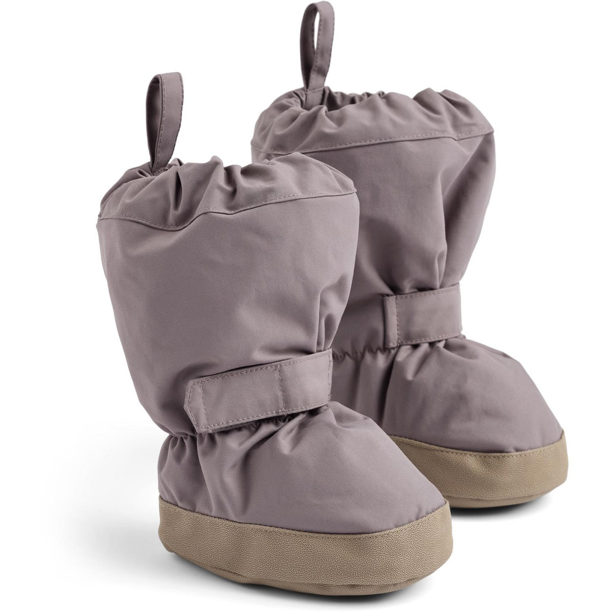 Wheat Purple Stone Outerwear Booties