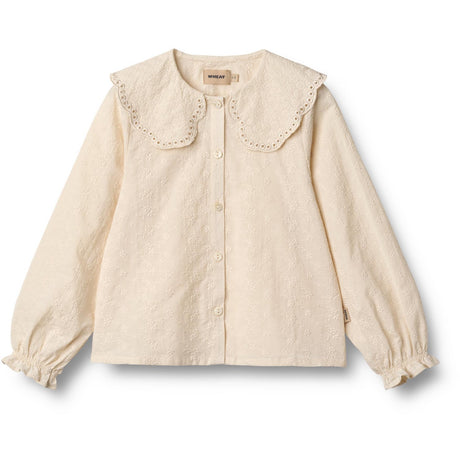 Wheat Eggshell Skjorte L/S Flora