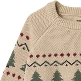 Wheat Warm Sand Jacquard Pullover Balou
