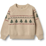 Wheat Warm Sand Jacquard Pullover Balou