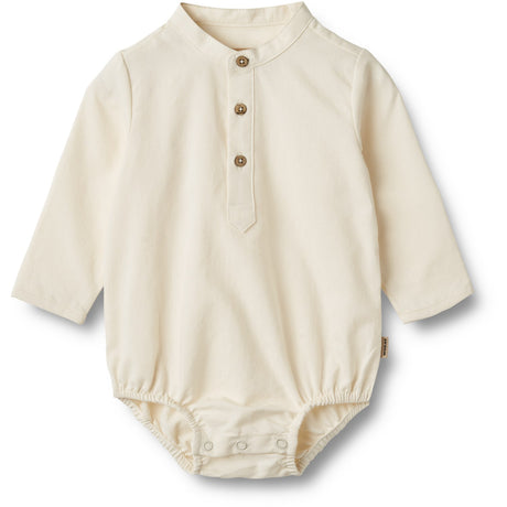 Wheat Eggshell Romper Skjorte Victor