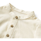 Wheat Eggshell Romper Skjorte Victor