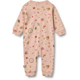 Wheat Rose Dust Holiday Sleepsuit Nikola