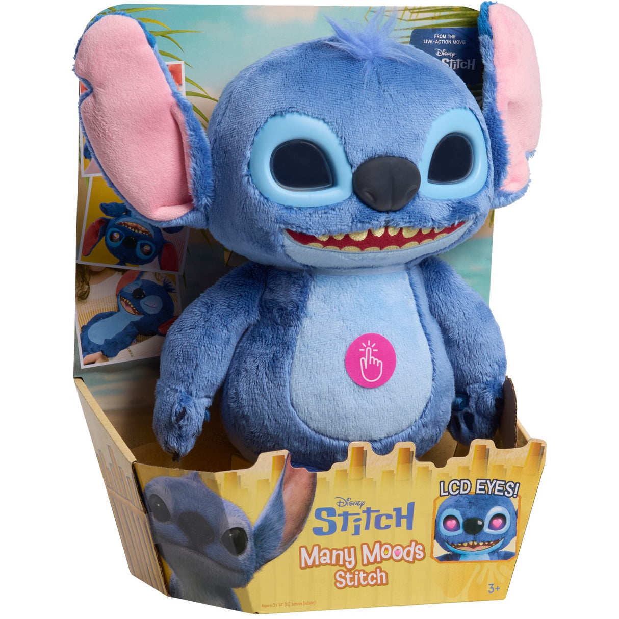Disney Stitch Movie Emotive Eye Feature Plys 27 Cm