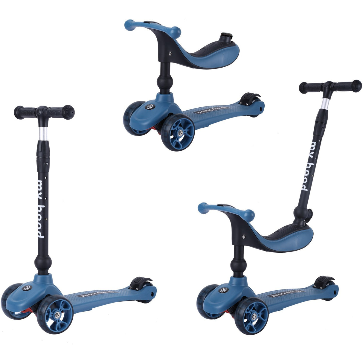 My Hood Dark Blue Kick'N'Ride