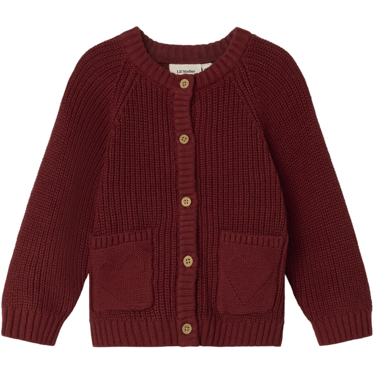 Lil'Atelier Spiced Apple Nmfemlen Lis Ls Strikk Card Lil