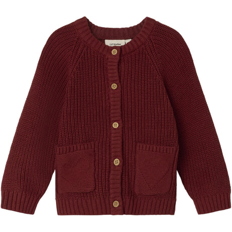 Lil'Atelier Spiced Apple Nmfemlen Lis Ls Strikk Card Lil