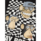 Name It Black Nkmjase Bod Nreg Ss Topp Box Sky