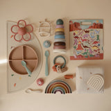 Mushie Dino Reusable Klistremerke Sett