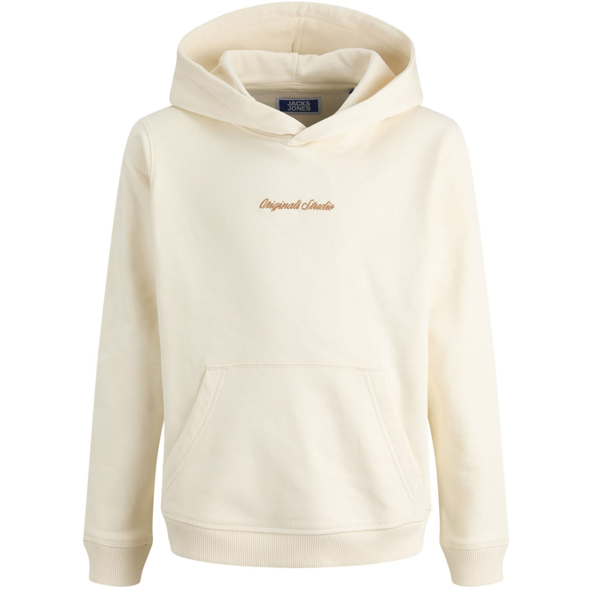 Jack & Jones Junior Antique White Jornorrebro Emb Sweat Hette Noos Jnr
