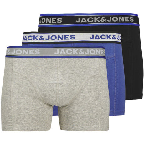 Jack & Jones Junior Black Jacchristian Solid Trunks 3 Pakke Sn Jnr