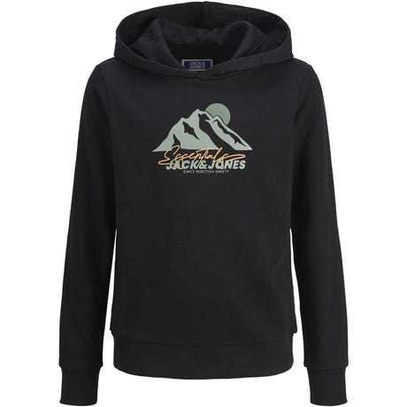 Jack & Jones Junior Black Jjsun Sweat Hette Jnr