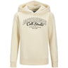 Jack & Jones Junior Antique White Big Print Jjmakoto Sweat Hette Jnr