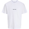Jack & Jones Junior Bright White Jornorrebro Emb Tee Ss Cn Noos Jnr
