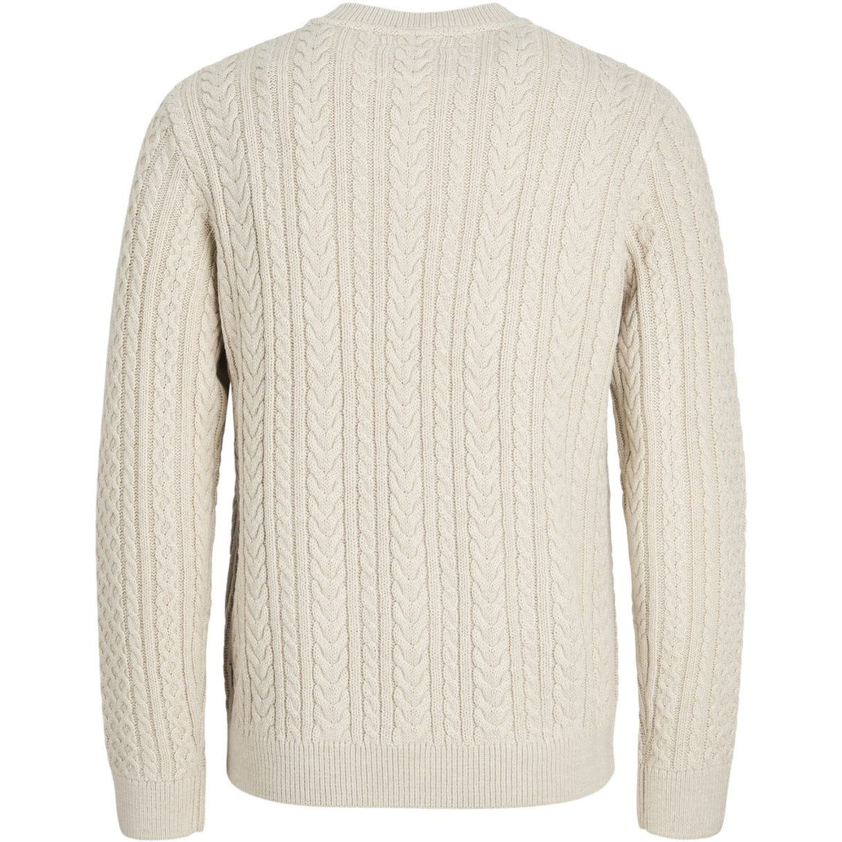 Jack & Jones Junior Silver Lining Melange Jprblusean Strikk Cable Crew Neck Jnr