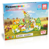 Picasso Tiles Picasso Tiles 26 Stk Magnetiske Byggesæt Farm