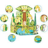 Picasso Tiles Picasso Tiles 46 Stk Magnetiske Byggesæt Safari