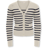 kids ONLY Birch Night Sky Kogamy Life Ls Knap Vneck Card Cp Knt