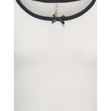 kids ONLY Cloud Dancer Black Bow Kogsofia L/S Bue Topp Jrs