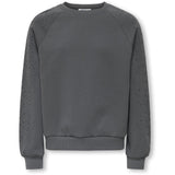 kids ONLY Blackened Pearl Rhinestones Kogzenna Life Ls Oversize Rhinestone Swt