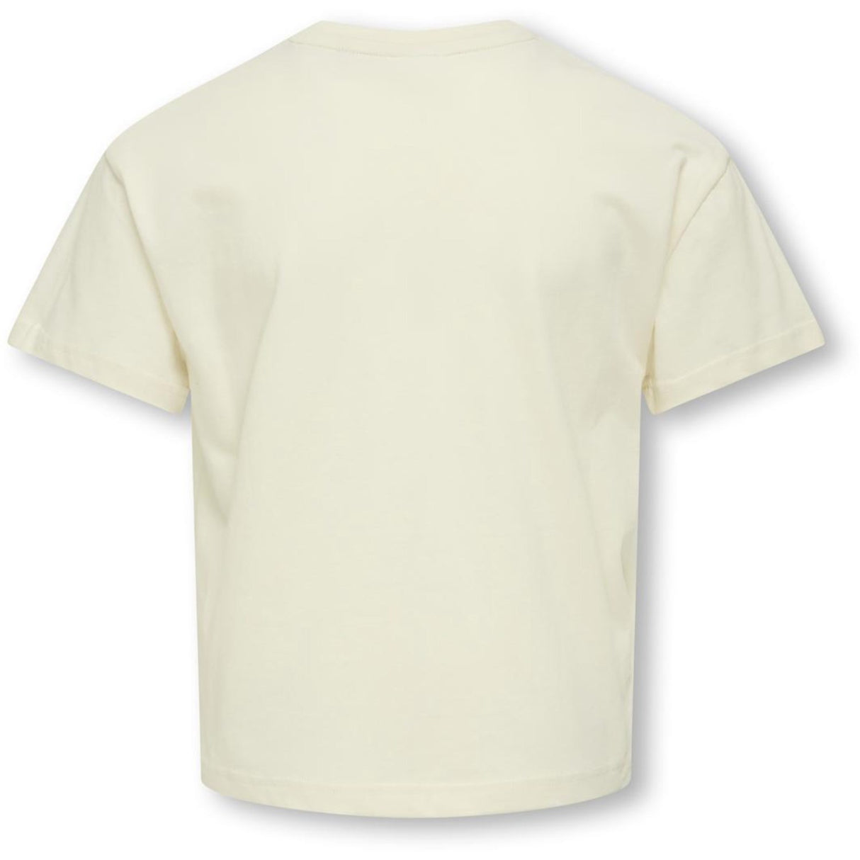 kids ONLY Cloud Dancer Preppy/Pineneedle Koggitta S/S Boxy Printed Topp Jrs