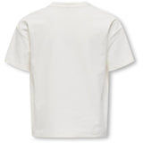 kids ONLY Cloud Dancer Lazy Kogbillie Ss Loose Teddybjørn Topp Jrs Noos