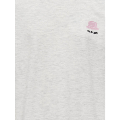 kids ONLY Light Grey Melange Collage Kogbillie Ss Loose Teddybjørn Topp Jrs Noos