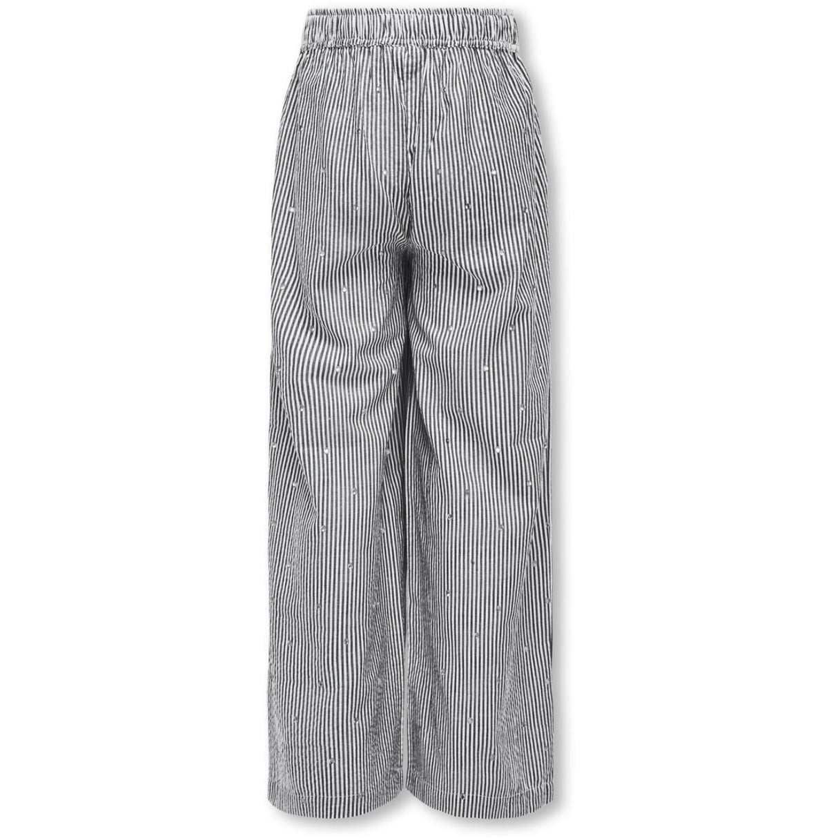 kids ONLY Bright White Naval Academy Kogsiv-Smilla Life Ls Rhinest. Bukser Cp