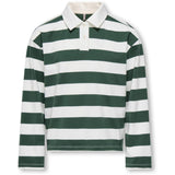 kids ONLY Pineneedle Cloud Dancer Kogruby Life L/S Boxy Polo Skjorte Jrs