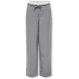 kids ONLY Medium Grey Melange Boxer White Kogmiley Life Pinstr. Boxer Str Bukser Pnt