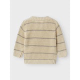 Lil'Atelier Turtledove Nbmemlen Ls Strikk Stripe Lil
