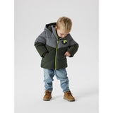 Name It Deep Depths Nmmmorten Puffer Jacket Dino Detail1