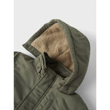 Name It Dusty Olive Nmmmarlow Parka Jacket Pb Fo