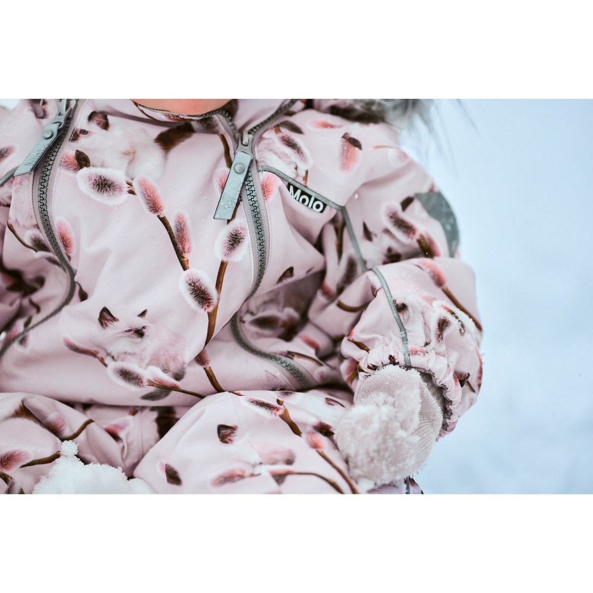 Molo Willow Kitten Pyxis Pels Baby Flydress