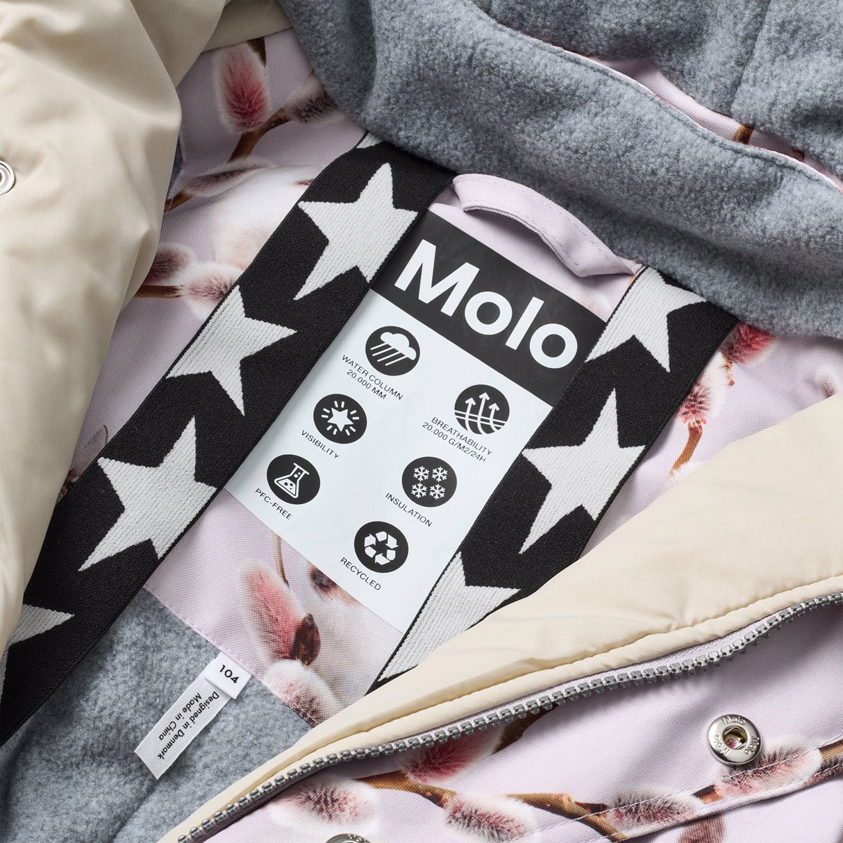 Molo Willow Kitten Polaris Pels Junior Flydress