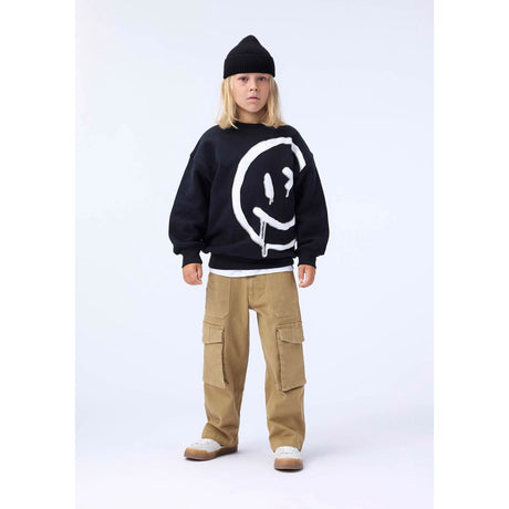 Molo Drippy White Mar Collegegenser