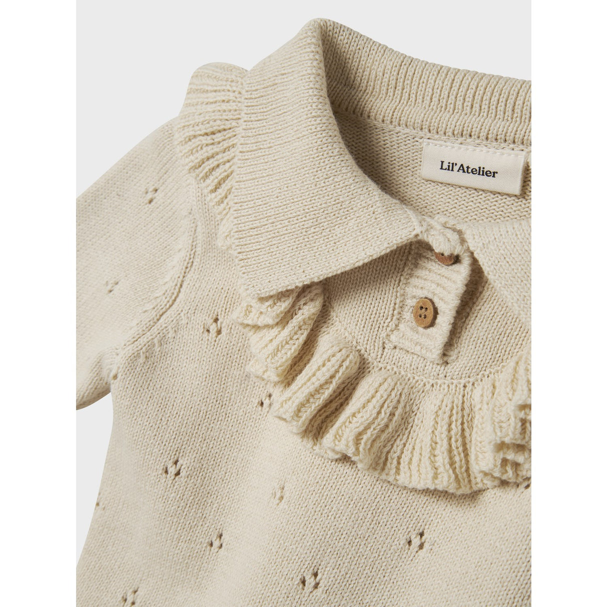 Lil'Atelier Turtledove Nbfnakita Ls Loose Strikk Lil