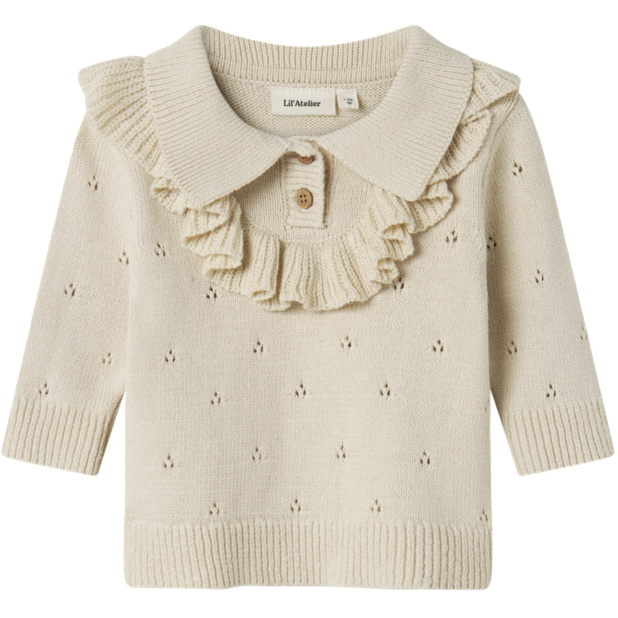 Lil'Atelier Turtledove Nbfnakita Ls Loose Strikk Lil