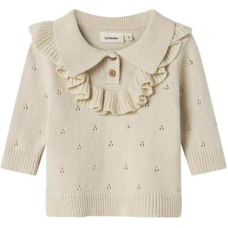 Lil'Atelier Turtledove Nbfnakita Ls Loose Strikk Lil