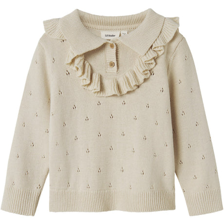 Lil'Atelier Turtledove Nmfnakita Ls Loose Strikk Lil